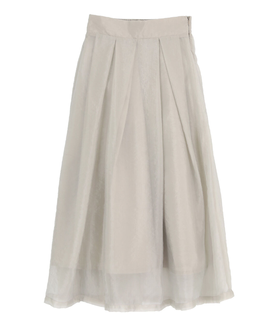 titivate「シアータックスカート」|スカート|グレージュ