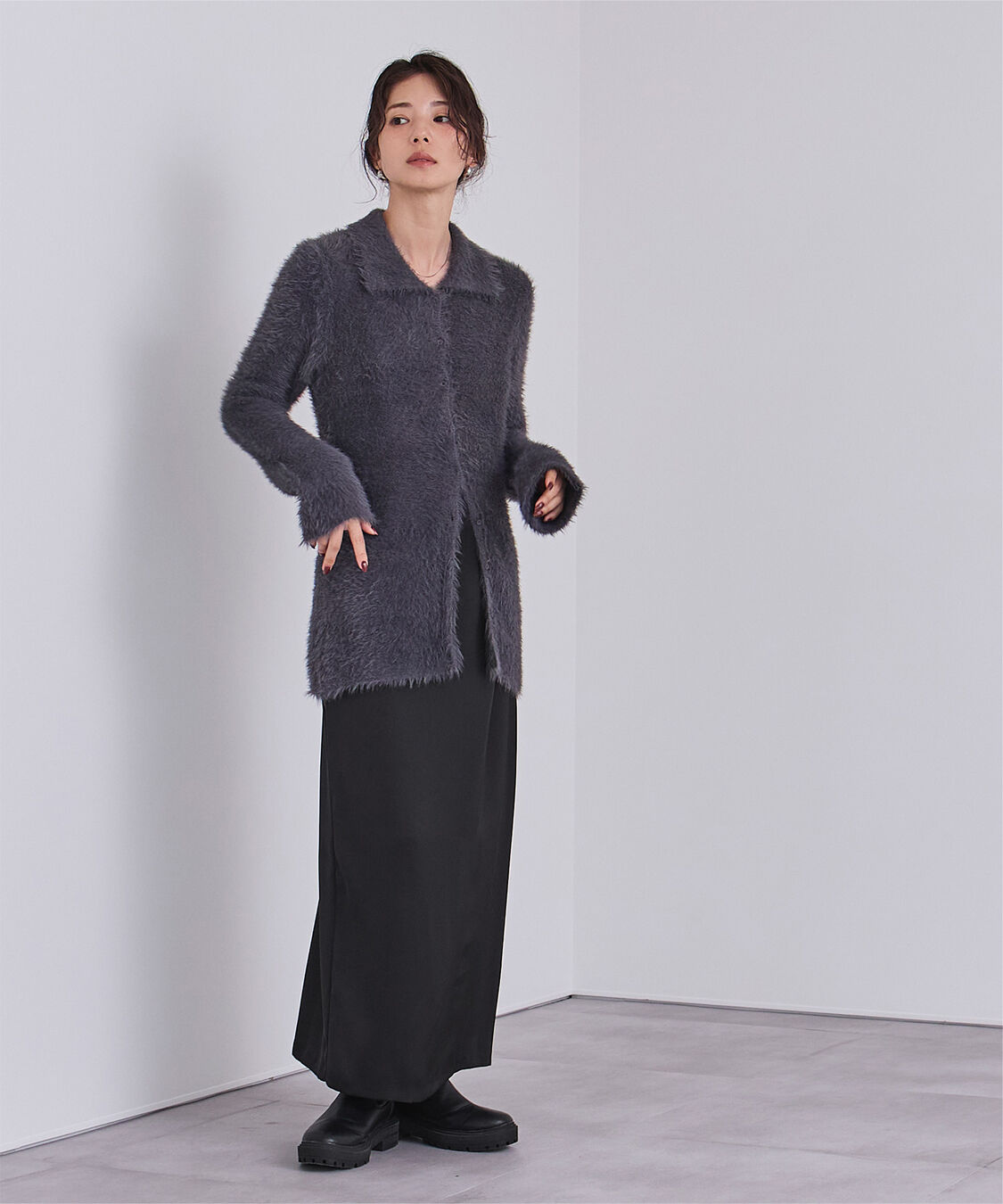 ur's「サテンキャミソールワンピース」|ワンピース|