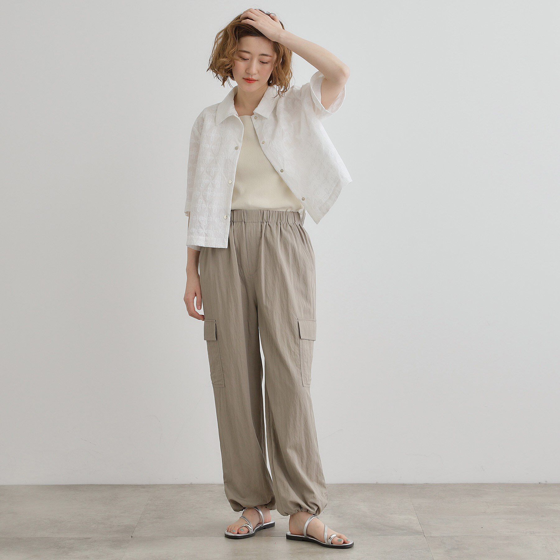 grove「メタルサムリングフラットサンダル」|サンダル|