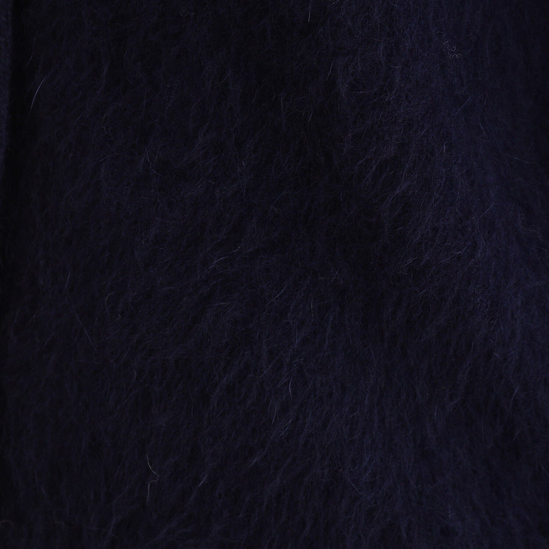 INDIVI「【フォックス混】ヘアリーゆるニットカーディガン」|カーディガン|