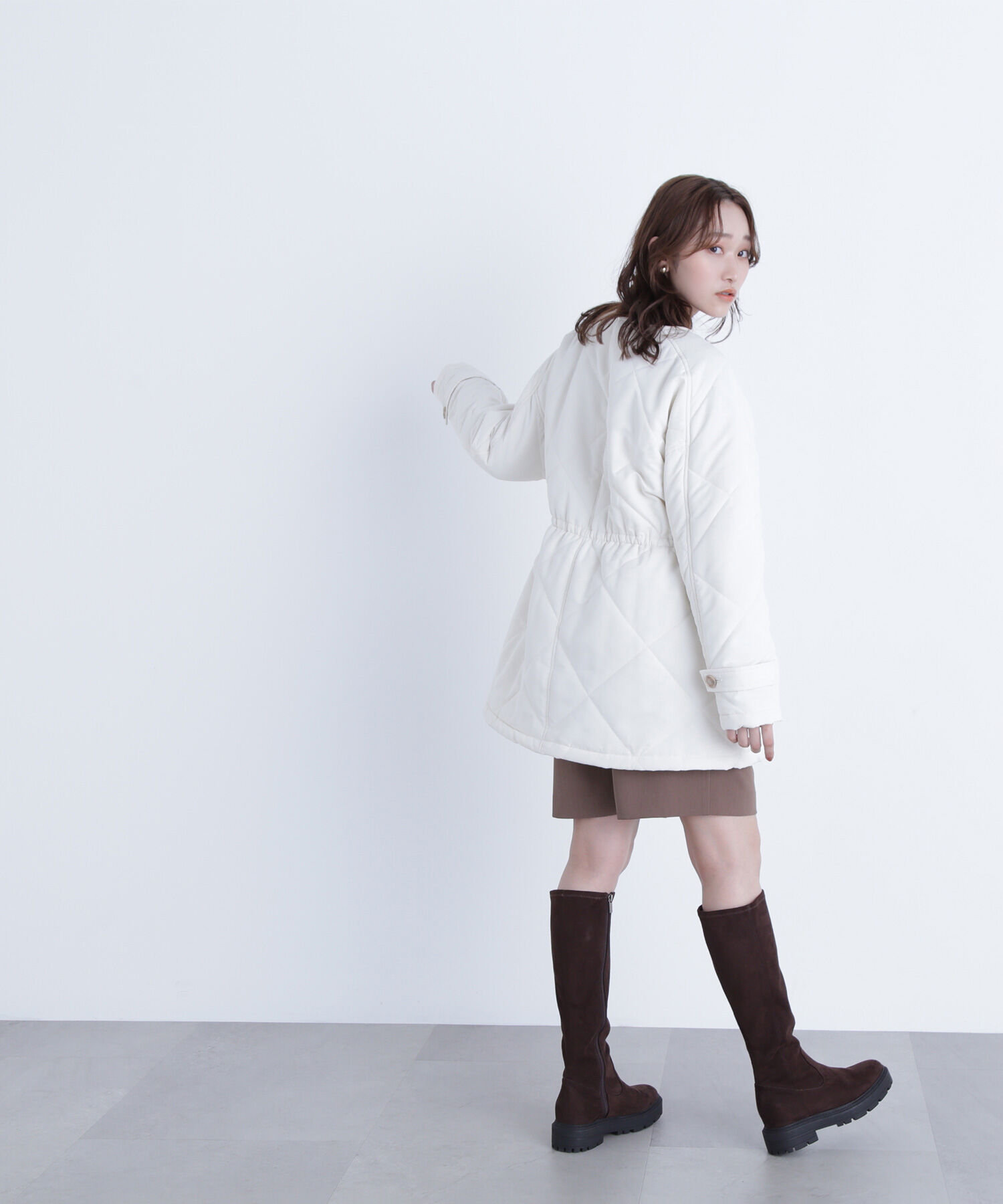  「2wayダイヤキルティングブルゾン」|ブルゾン・スタジャン|