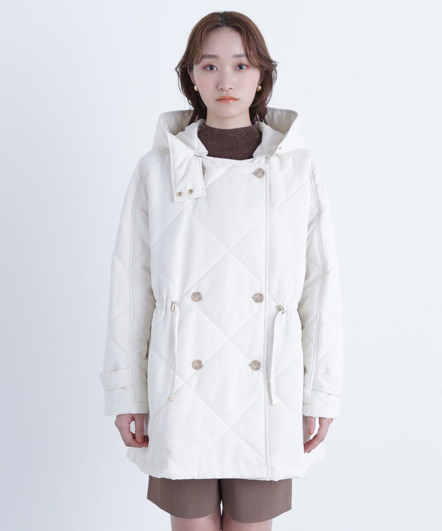  「2wayダイヤキルティングブルゾン」|ブルゾン・スタジャン|