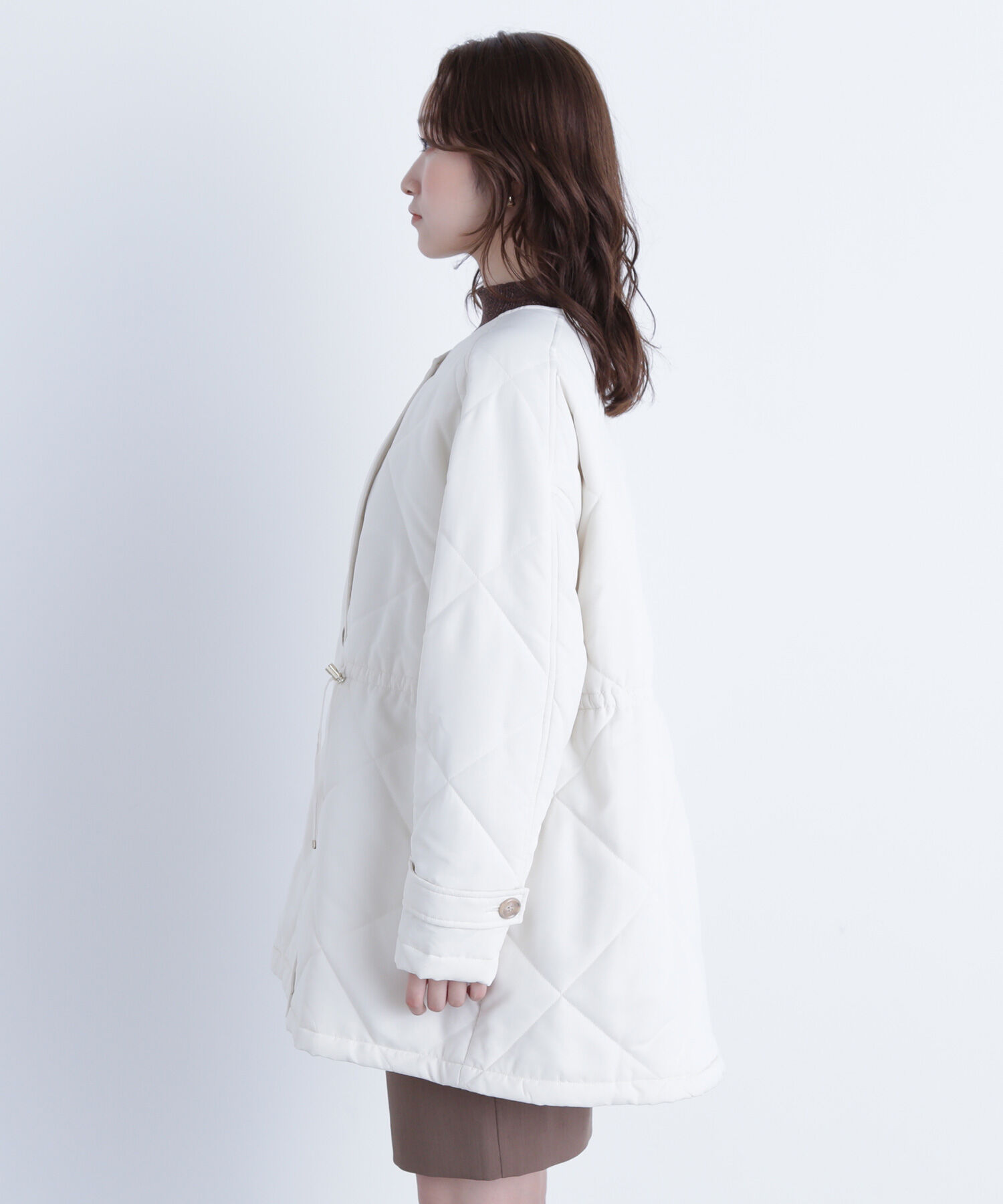  「2wayダイヤキルティングブルゾン」|ブルゾン・スタジャン|