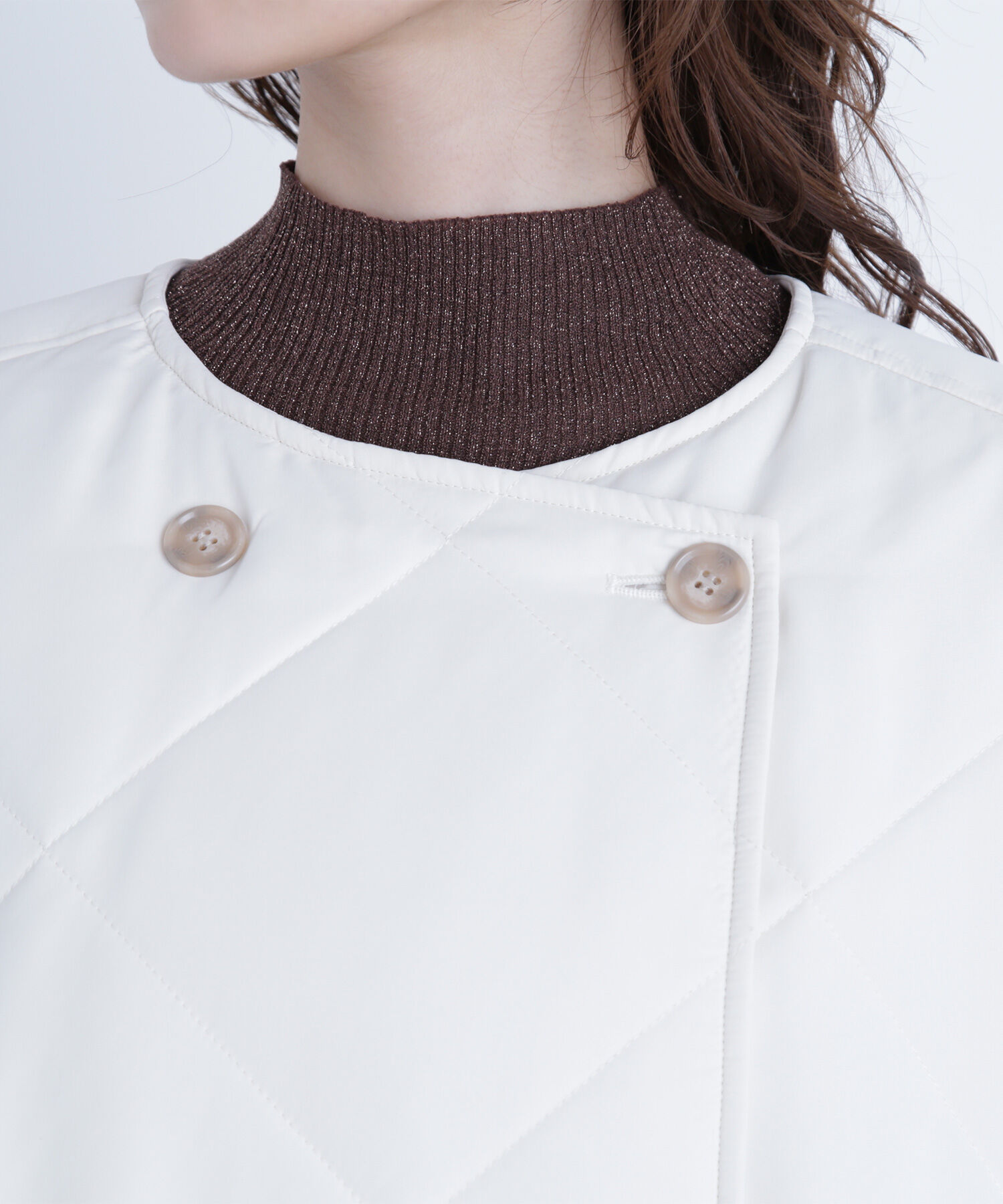  「2wayダイヤキルティングブルゾン」|ブルゾン・スタジャン|