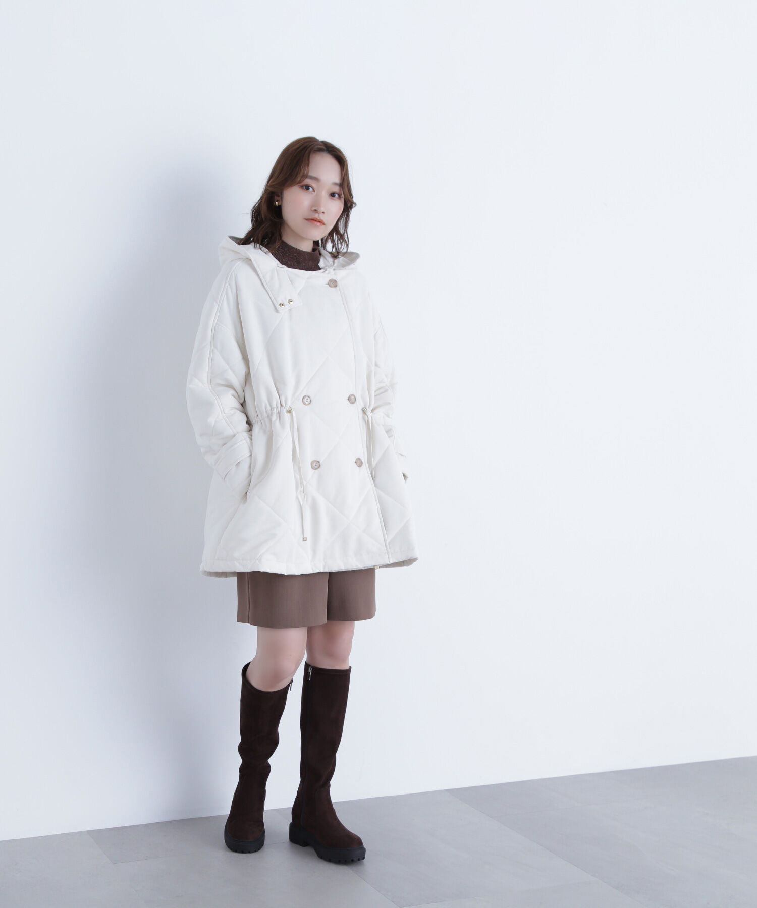  「2wayダイヤキルティングブルゾン」|ブルゾン・スタジャン|