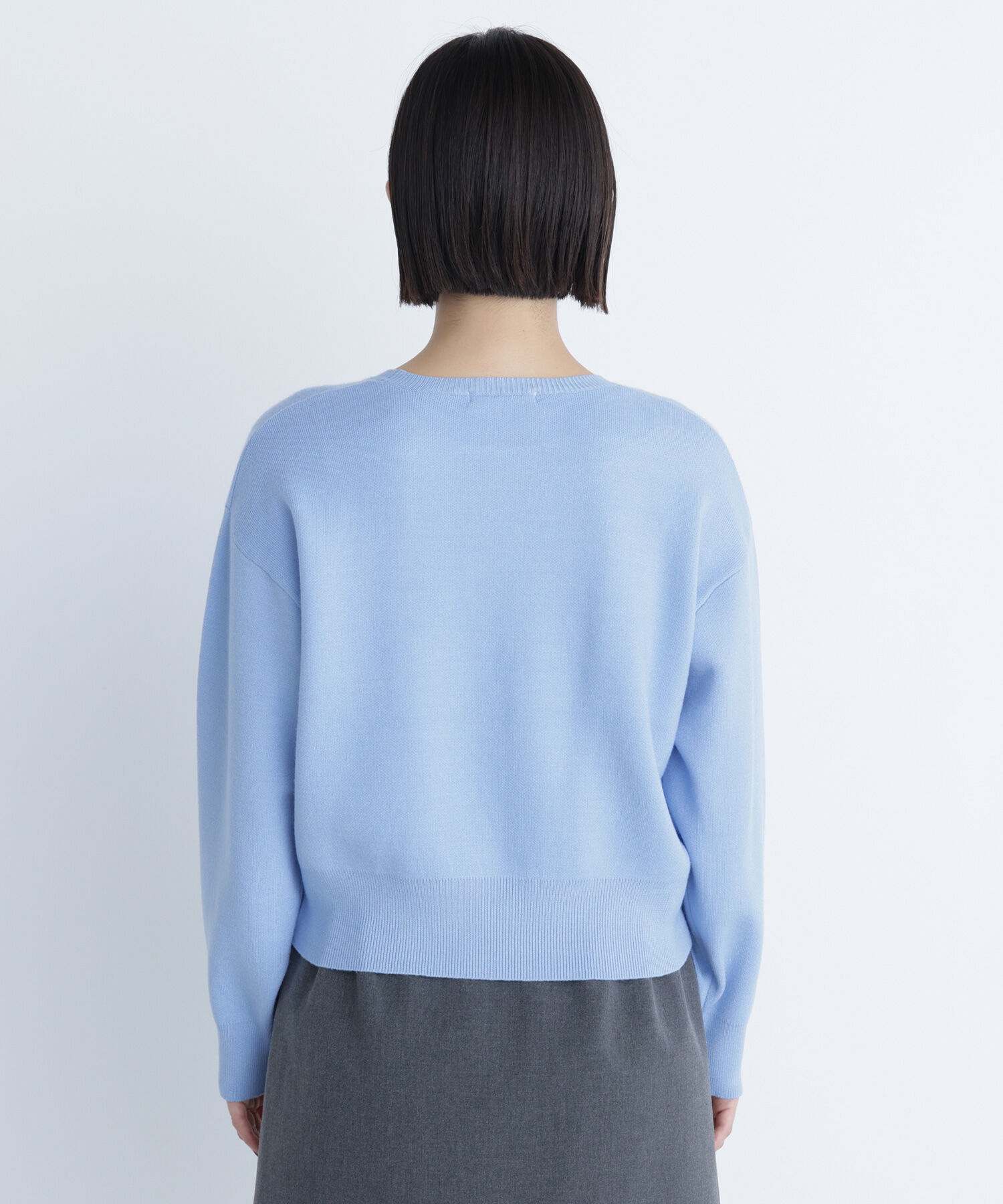  「ロゴ刺繍ニット」|ニット・セーター|