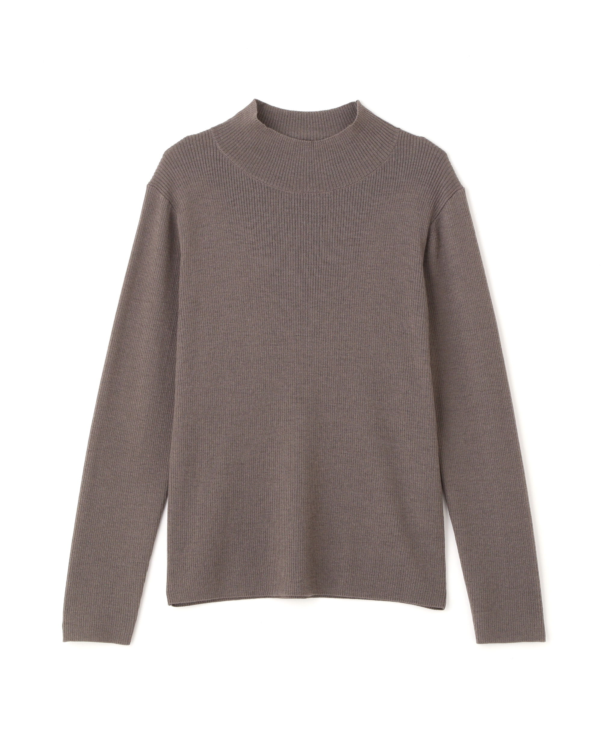  「◆ハイツイストウールハイネックリブプルオーバー」|ニット・セーター|