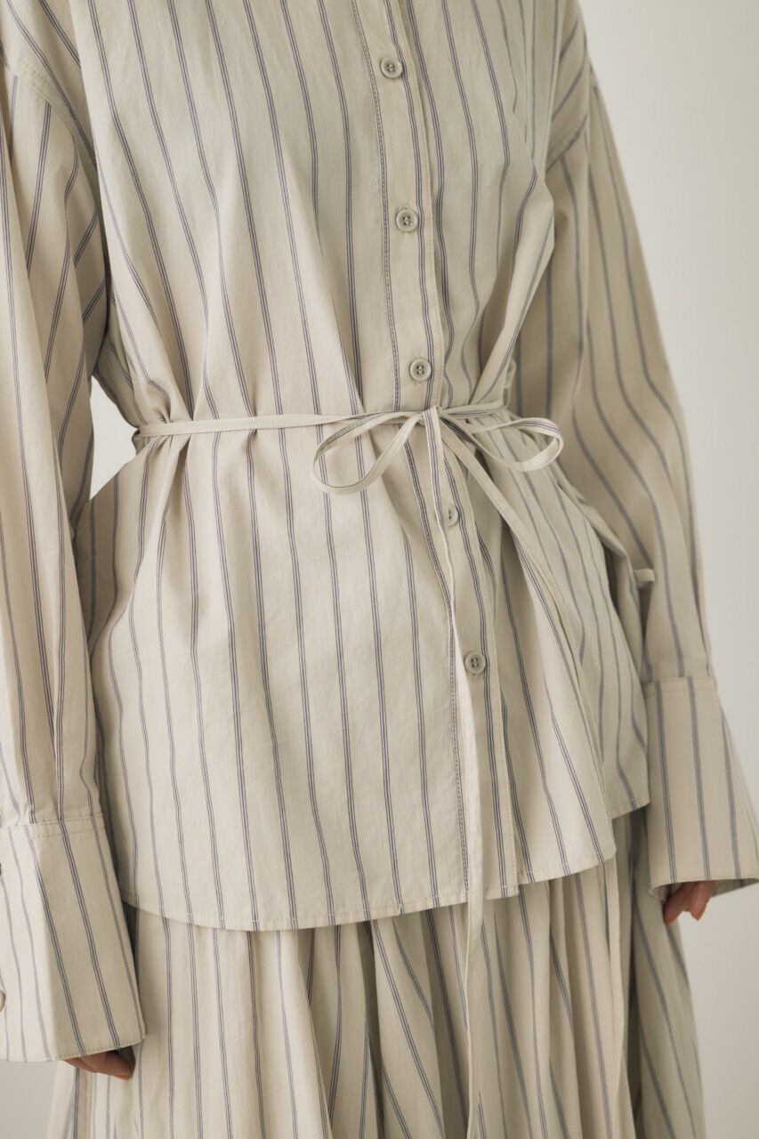 MOUSSY「２WAYスタンド衿シャツ　オーガニックコットン使用」|シャツ・ブラウス|