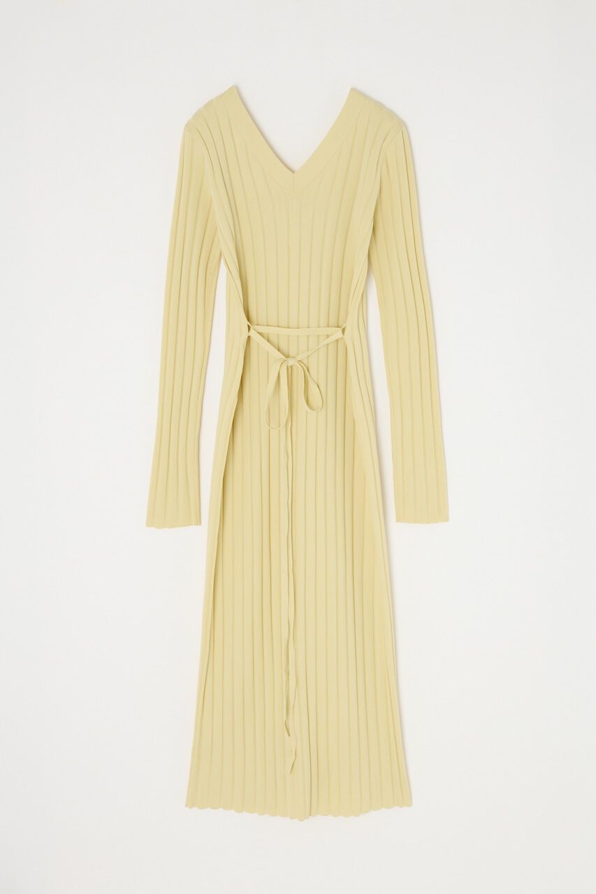 MOUSSY「2WAYニットワンピース　リサイクルポリエステル使用」|ワンピース|