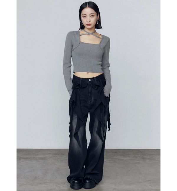 EMODA「レイヤーコンパクトチョーカーニット」|ニット・セーター|