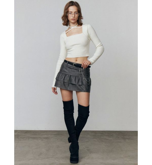 EMODA「レイヤーコンパクトチョーカーニット」|ニット・セーター|