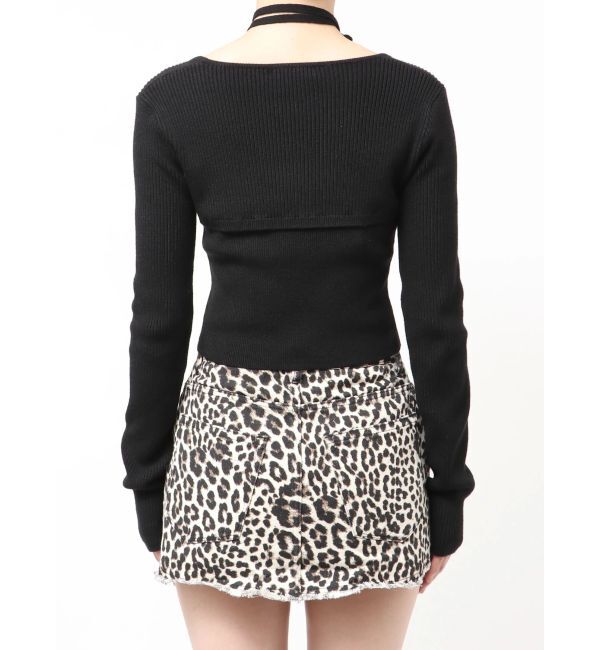 EMODA「レイヤーコンパクトチョーカーニット」|ニット・セーター|