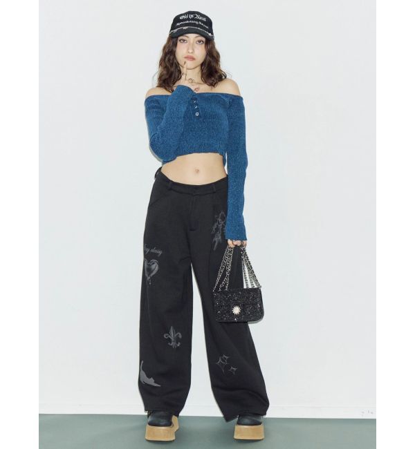 EVRIS「モールオフショルニットトップス」|ニット・セーター|