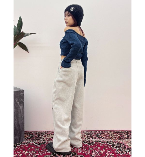 EVRIS「モールオフショルニットトップス」|ニット・セーター|