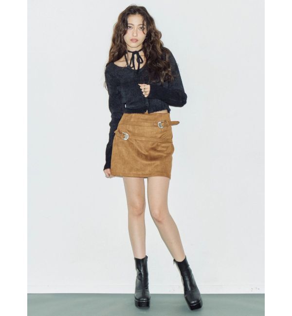 EVRIS「ホルターネックシャギーニットトップス」|ニット・セーター|