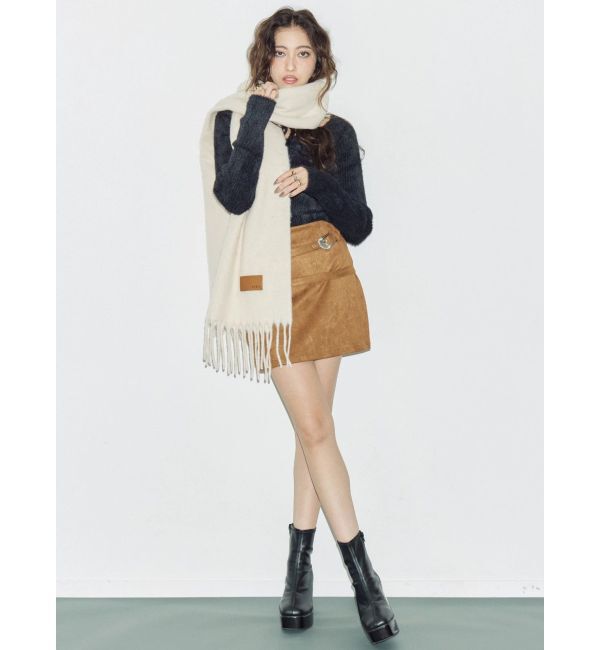 EVRIS「ホルターネックシャギーニットトップス」|ニット・セーター|