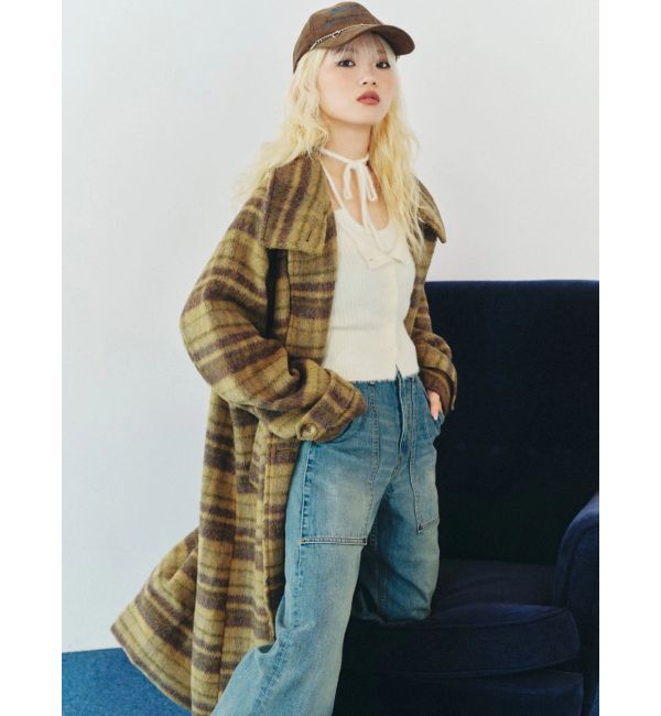 EVRIS「ホルターネックシャギーニットトップス」|ニット・セーター|