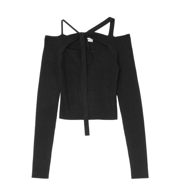 EVRIS「カットアウトニットトップス」|ニット・セーター|