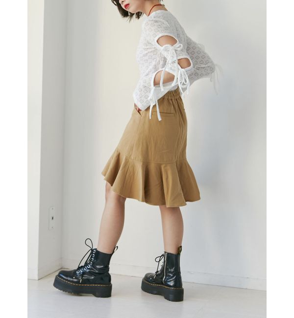 jouetie「ヘムフリルミドルスカート」|スカート|