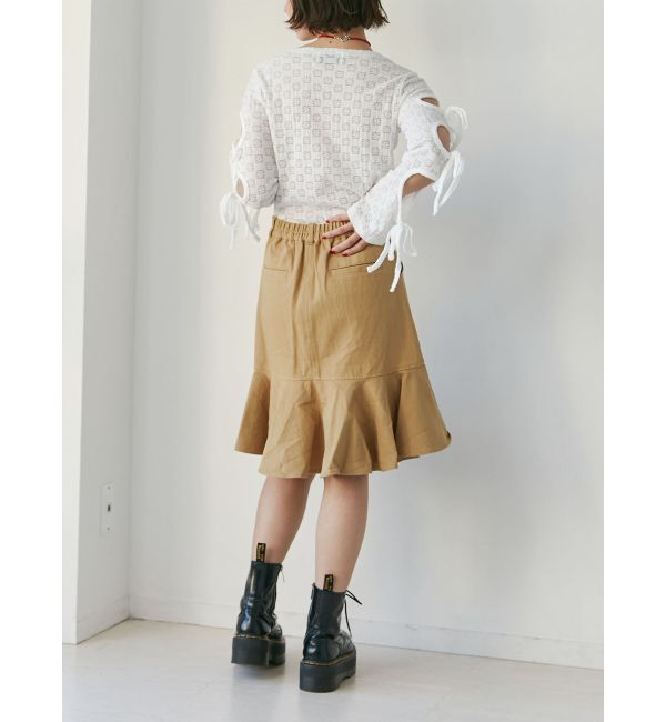 jouetie「ヘムフリルミドルスカート」|スカート|