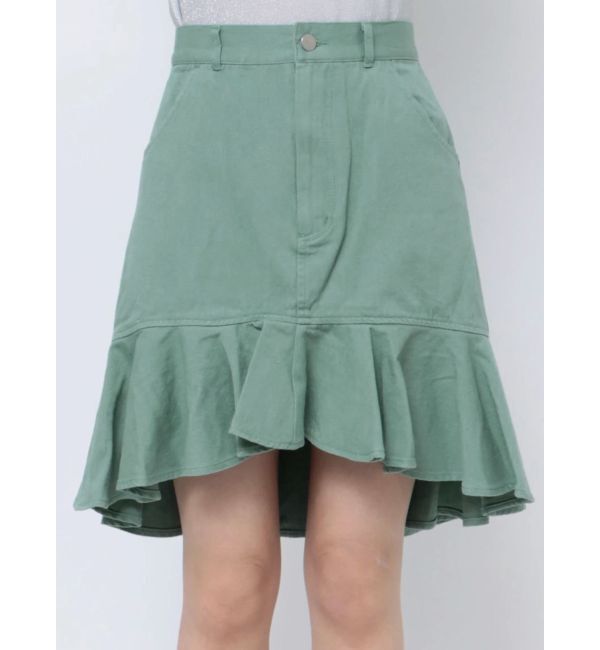 jouetie「ヘムフリルミドルスカート」|スカート|