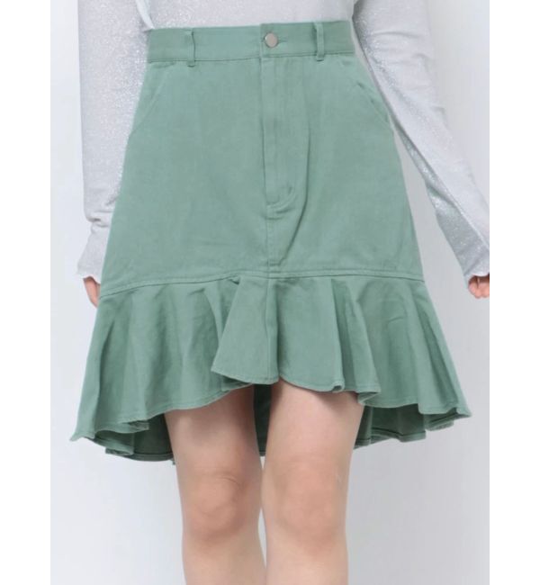 jouetie「ヘムフリルミドルスカート」|スカート|