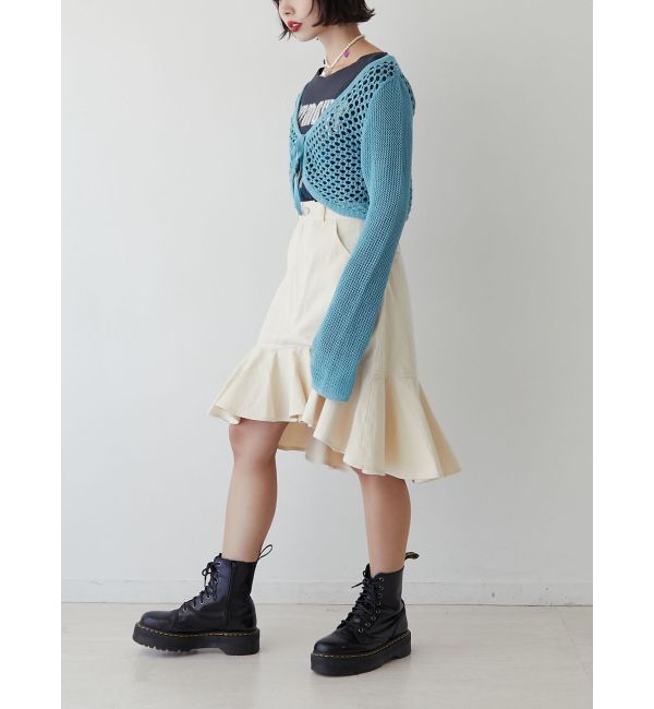 jouetie「ヘムフリルミドルスカート」|スカート|