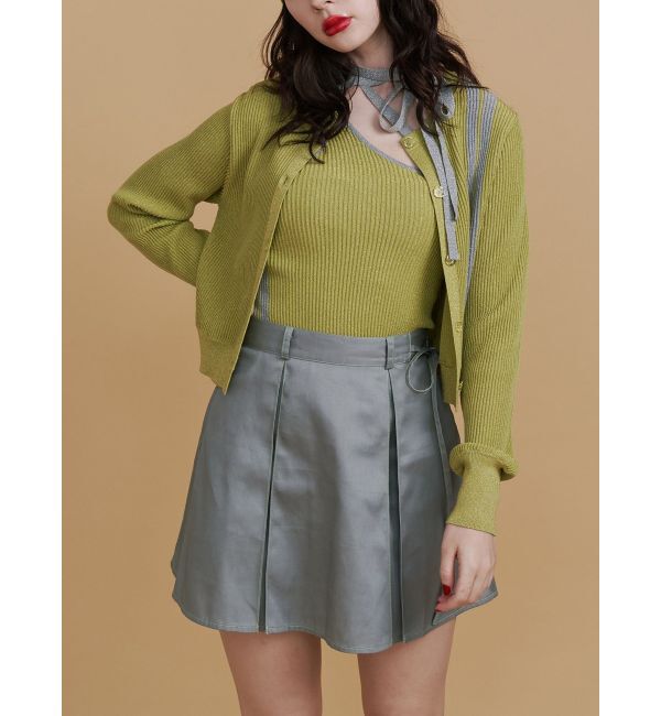 jouetie「ラメラインアンサンブルニット」|ニット・セーター|