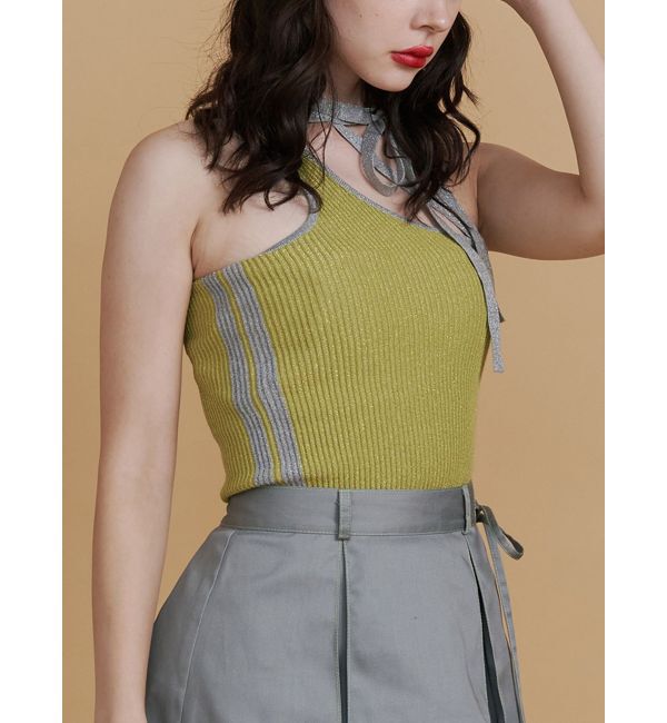 jouetie「ラメラインアンサンブルニット」|ニット・セーター|