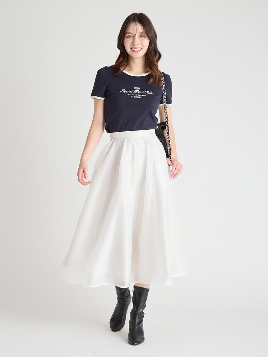 CELFORD「フロントロゴリンガーTシャツ」|Tシャツ・カットソー|