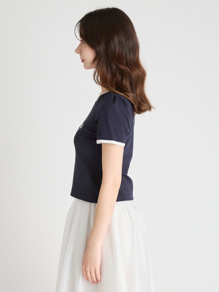 CELFORD「フロントロゴリンガーTシャツ」|Tシャツ・カットソー|