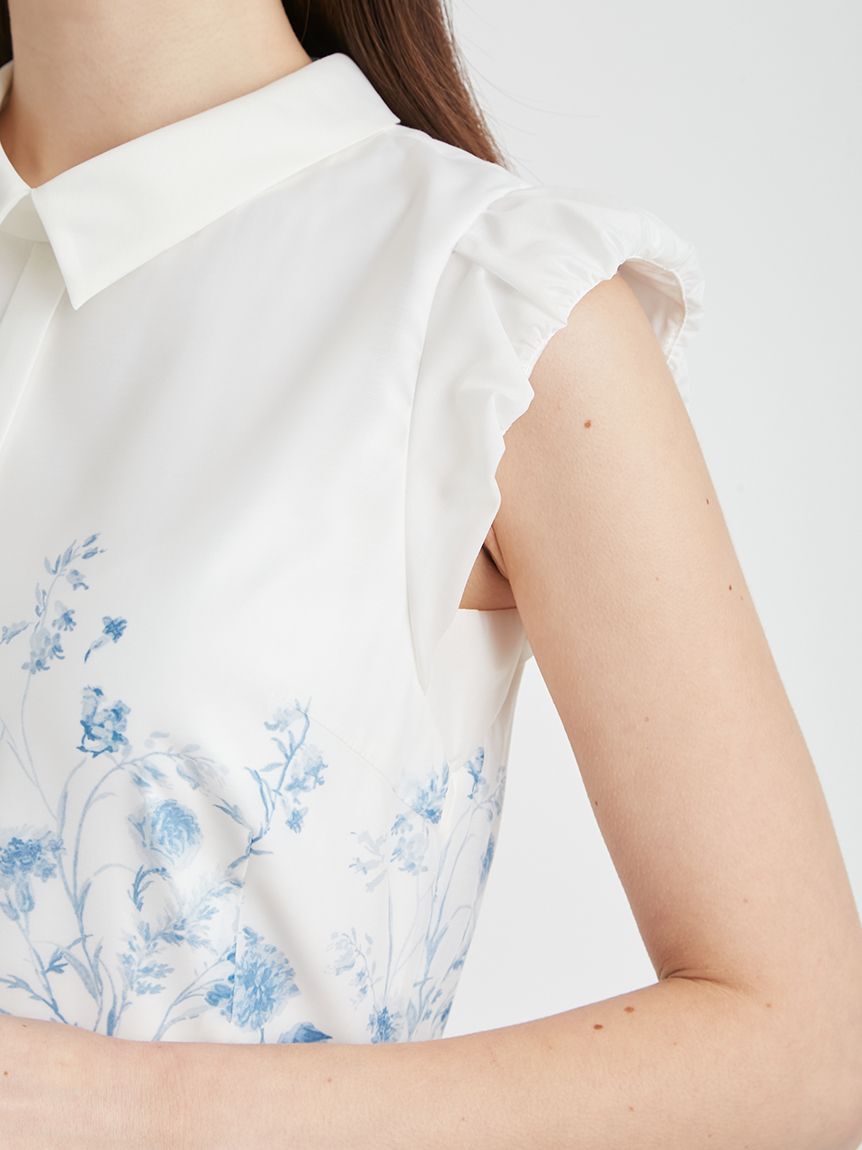 CELFORD「【洗える】パネルフラワーワンピース」|ワンピース|