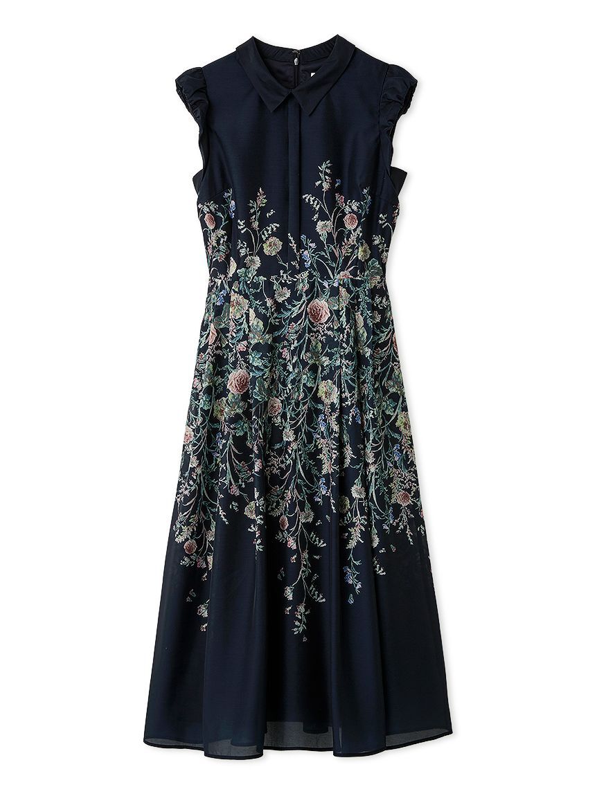 CELFORD「【洗える】パネルフラワーワンピース」|ワンピース|