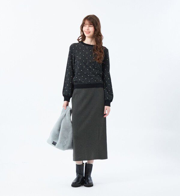 MACKINTOSH PHILOSOPHY「ラメドットニット」|ニット・セーター|