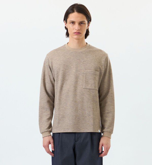 MACKINTOSH PHILOSOPHY「起毛ブリスター クルーネックロンＴ」|Tシャツ・カットソー|