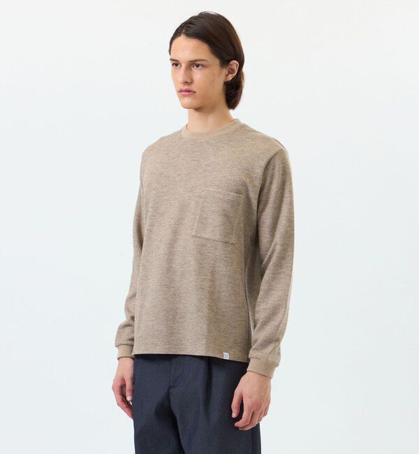 MACKINTOSH PHILOSOPHY「起毛ブリスター クルーネックロンＴ」|Tシャツ・カットソー|