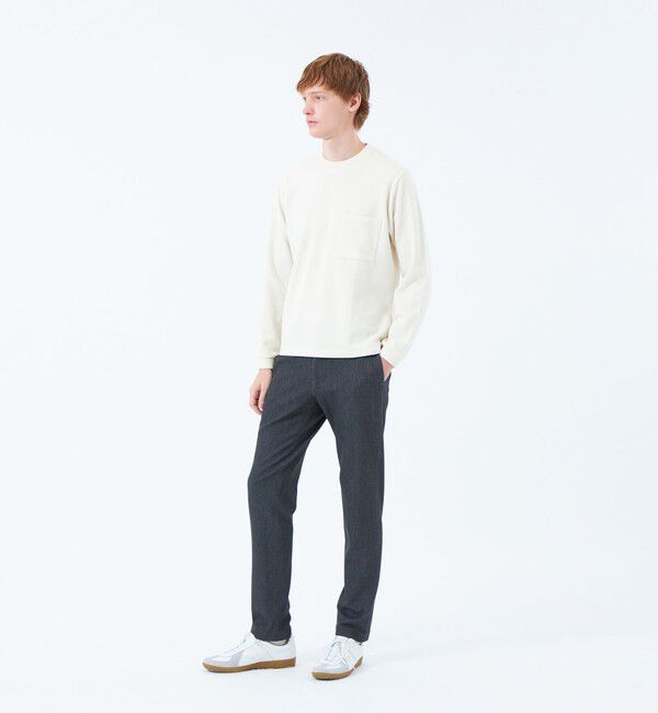 MACKINTOSH PHILOSOPHY「起毛ブリスター クルーネックロンＴ」|Tシャツ・カットソー|