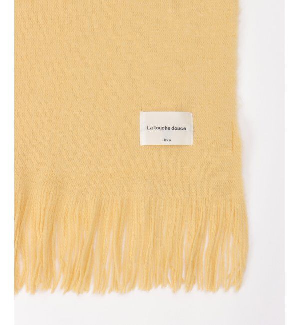 ikka「ラッセル起毛無地マフラー」|マフラー|