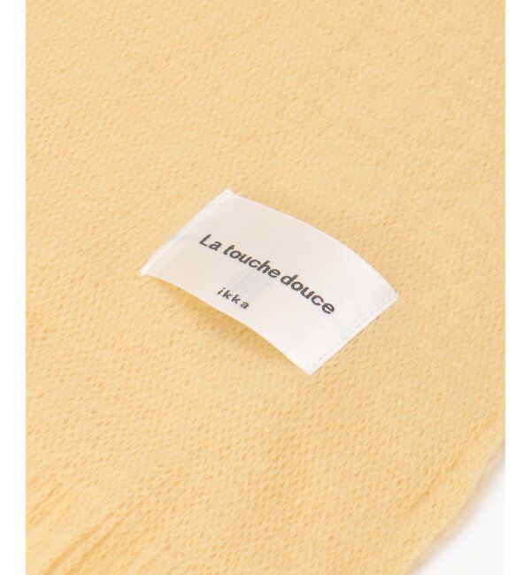 ikka「ラッセル起毛無地マフラー」|マフラー|