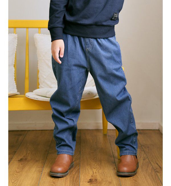 ikka kids「GOKU楽テーパードパンツ（120~160cm）」|その他|