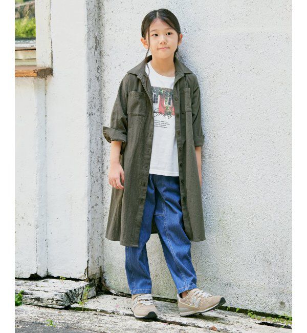 ikka kids「GOKU楽テーパードパンツ（120~160cm）」|その他|