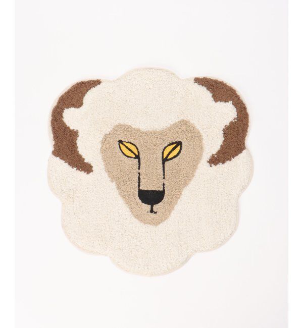 Lbc with Life「アニマルフェイス　ミニマット」|クッション・クッションカバー|