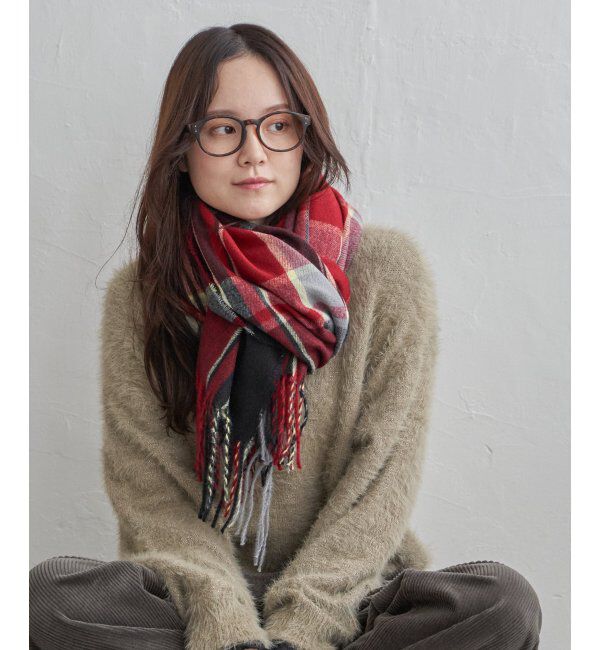 Lbc with Life「チェックストール24」|マフラー|