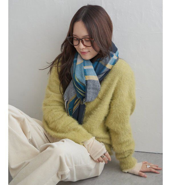 Lbc with Life「チェックストール24」|マフラー|