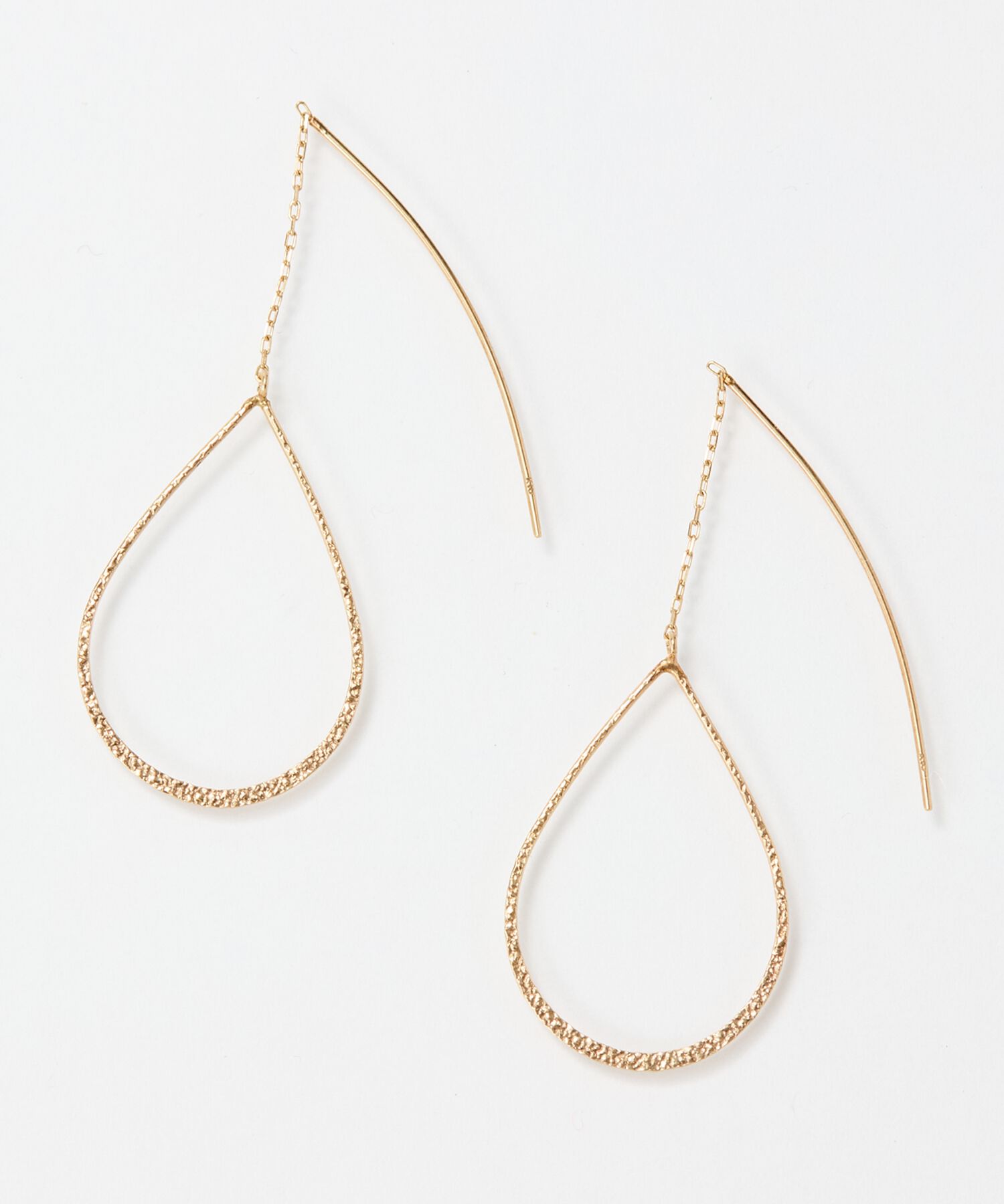 Phoebe「【K10】ドロップラインアメリカンピアス/BOX付き」|ピアス|