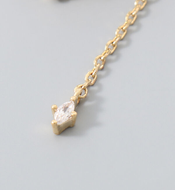 Phoebe「【シリーズ累計販売10000点突破！】2wayフラワリービジューピアス&イヤリング　ゴールド」|ピアス|