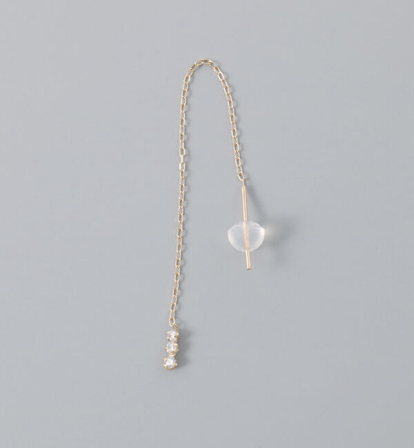  「【K10】スウィングビジューアメリカンピアス/BOX付き」|ピアス|