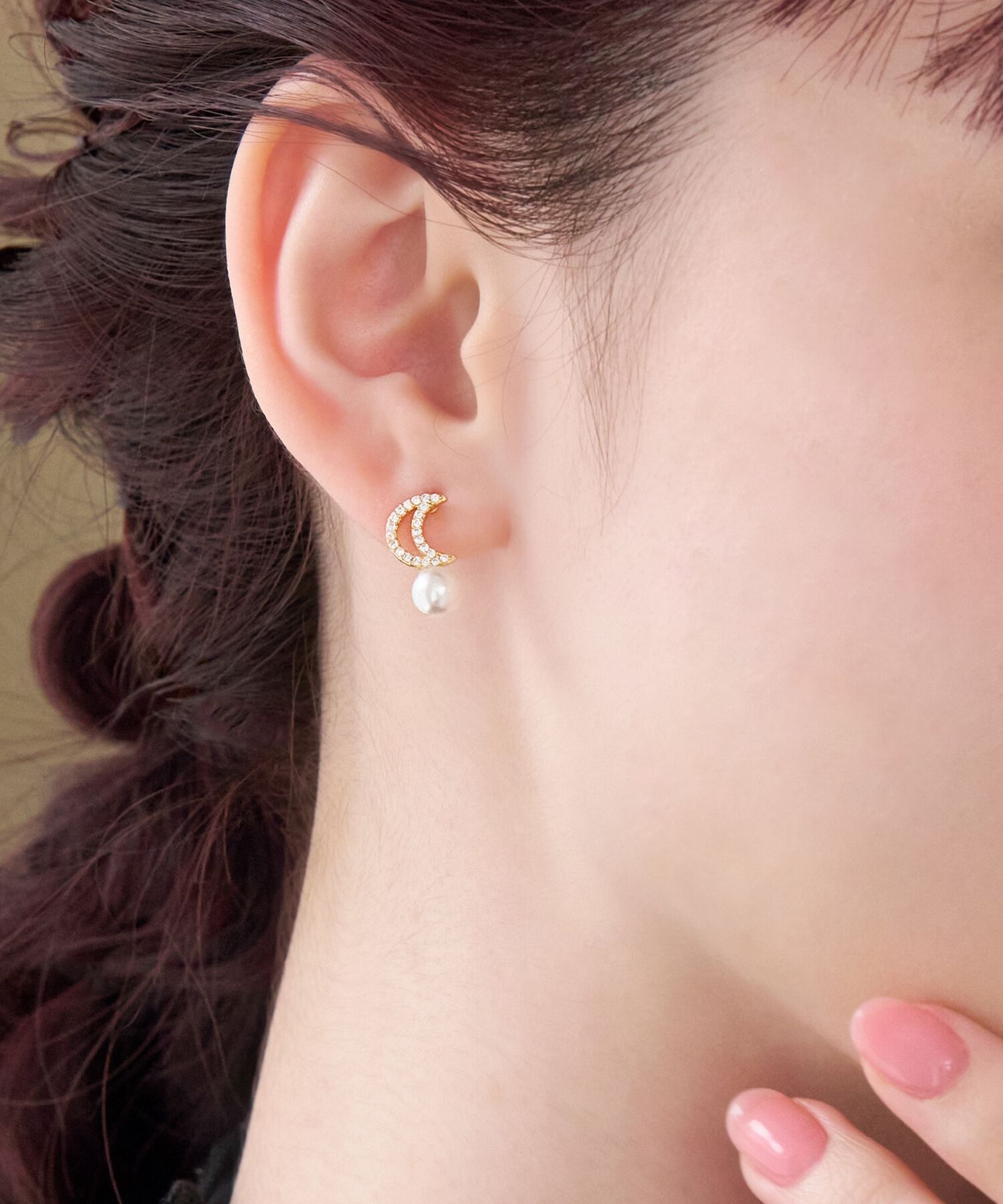Phoebe「ムーンスターパールピアス」|ピアス|