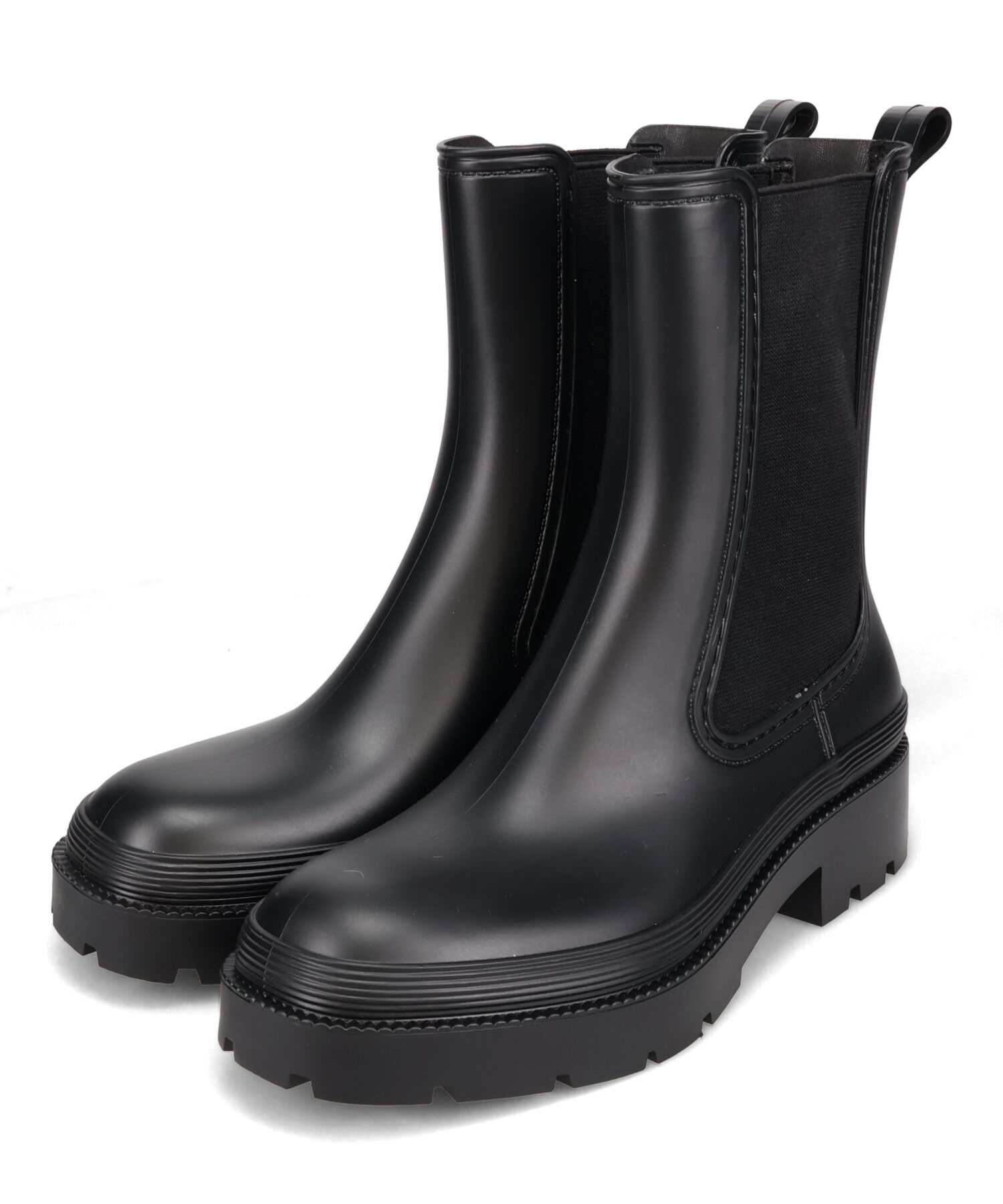 ORiental TRaffic「【防水】ミドル丈 サイドゴア レインブーツ /R-0025」|ショートブーツ|