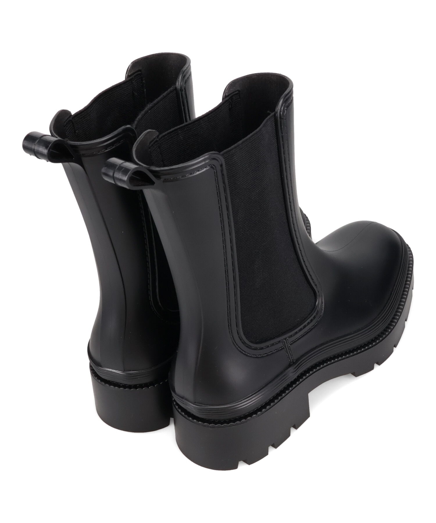 ORiental TRaffic「【防水】ミドル丈 サイドゴア レインブーツ /R-0025」|ショートブーツ|